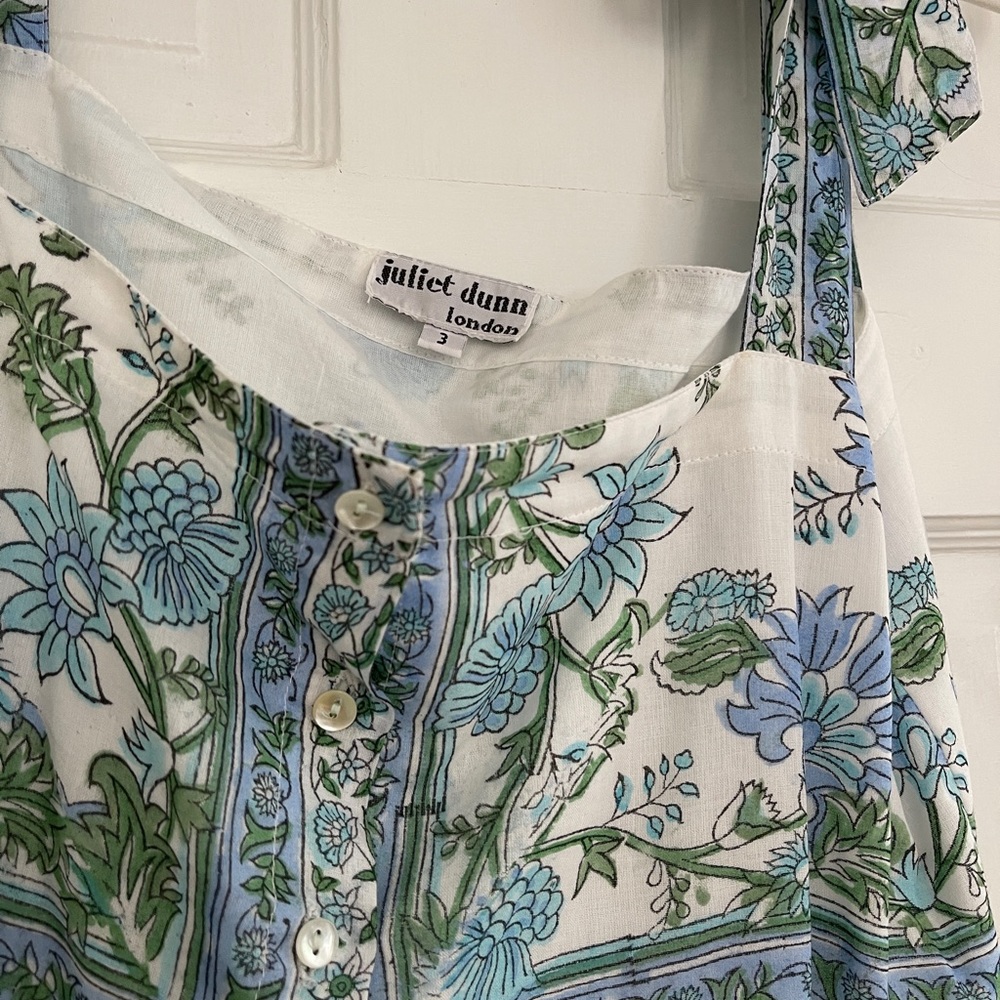Juliet Dunn Tie Shoulder Dress NWOT - Picture 3 of 5